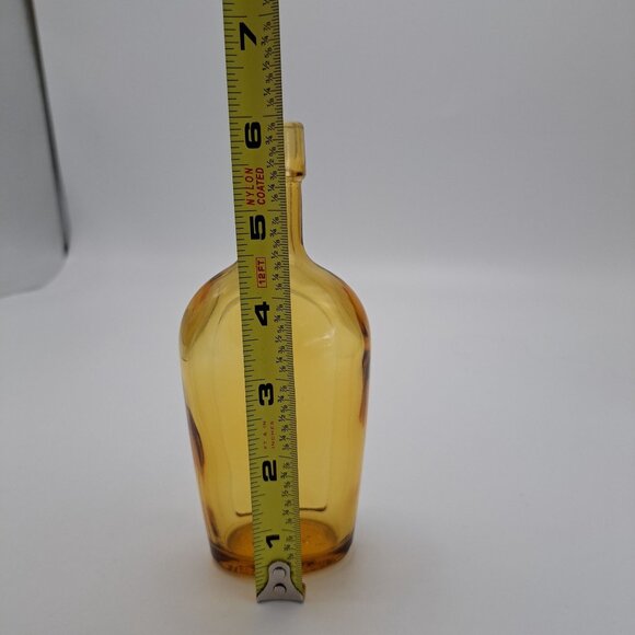 Wheaton NJ Reproduction Amber Glass Bottle Collectible - Picture 12 of 12